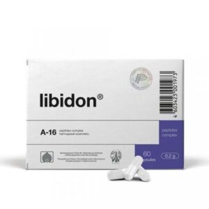 Libidon® - A-16 Prostate Peptide Bioregulator - 20/60 Capsules