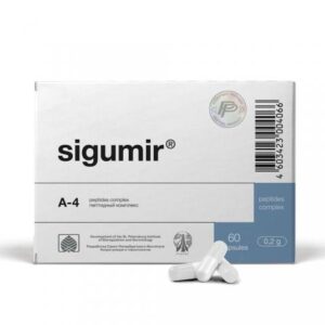 Sigumir - A-4 Cartilage Peptide Bioregulator - 20/60 Capsules
