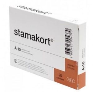 Stamakort – Stomach Peptide Bioregulator (A-10) 20/60 Capsules