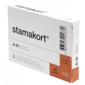 Stamakort - Stomach Peptide Bioregulator (A-10) 20/60 Capsules