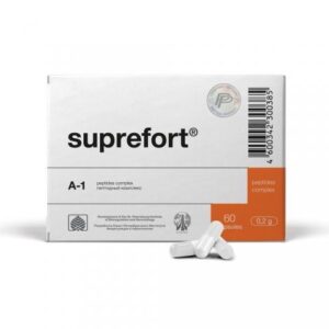 Suprefort - Pancreas Peptide Bioregulator (A-1) 20/60 Capsules