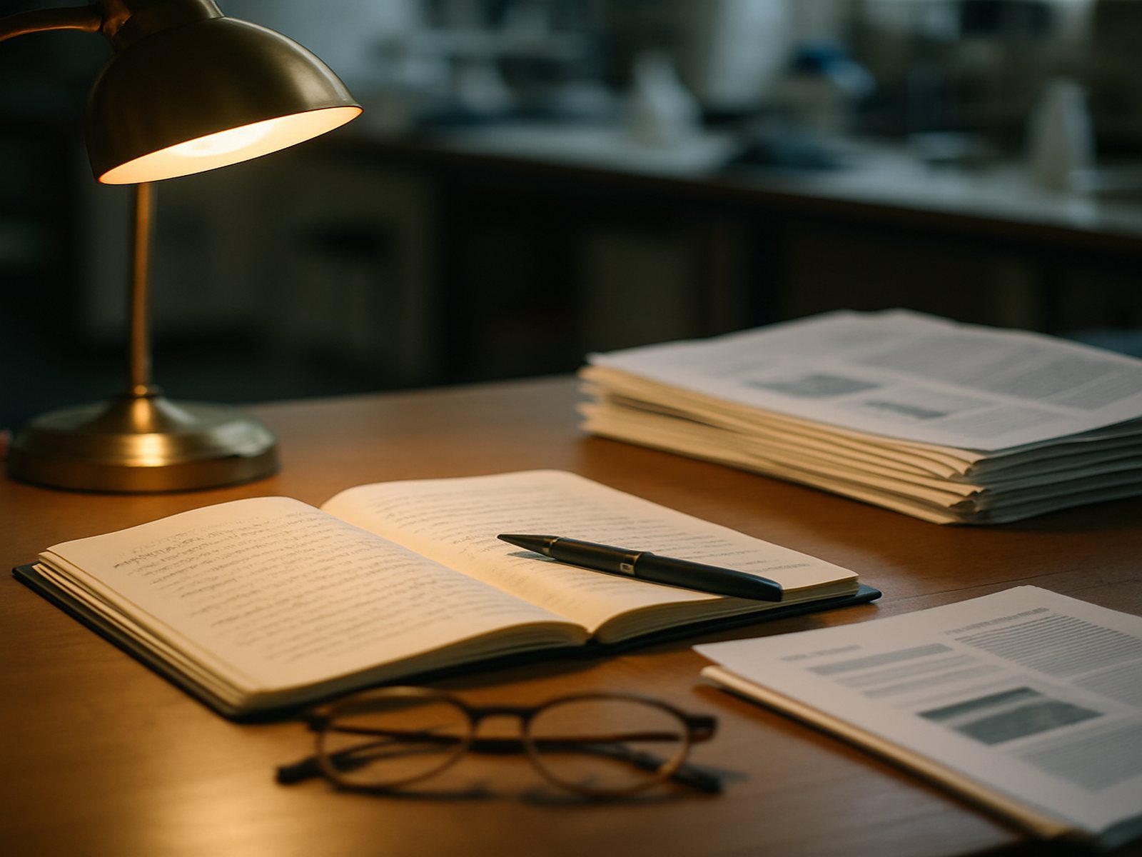 A researcher's notebook